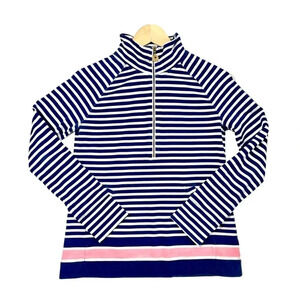 Lilly Pulitzer 1/2 Zip Skipper Striped Pullover